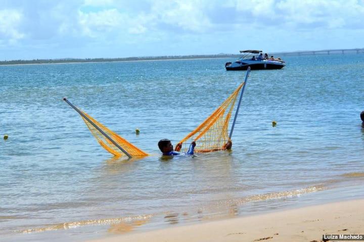 アラカジュ Oceano Azul Hospedagens A 50 M Da Orla-Passarela Do Caranguejoヴィラ エクステリア 写真