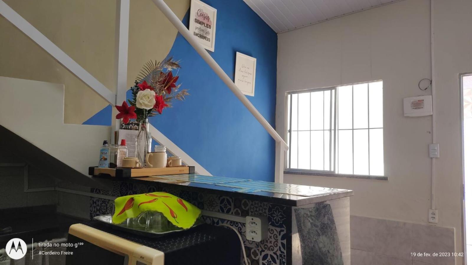 アラカジュ Oceano Azul Hospedagens A 50 M Da Orla-Passarela Do Caranguejoヴィラ エクステリア 写真