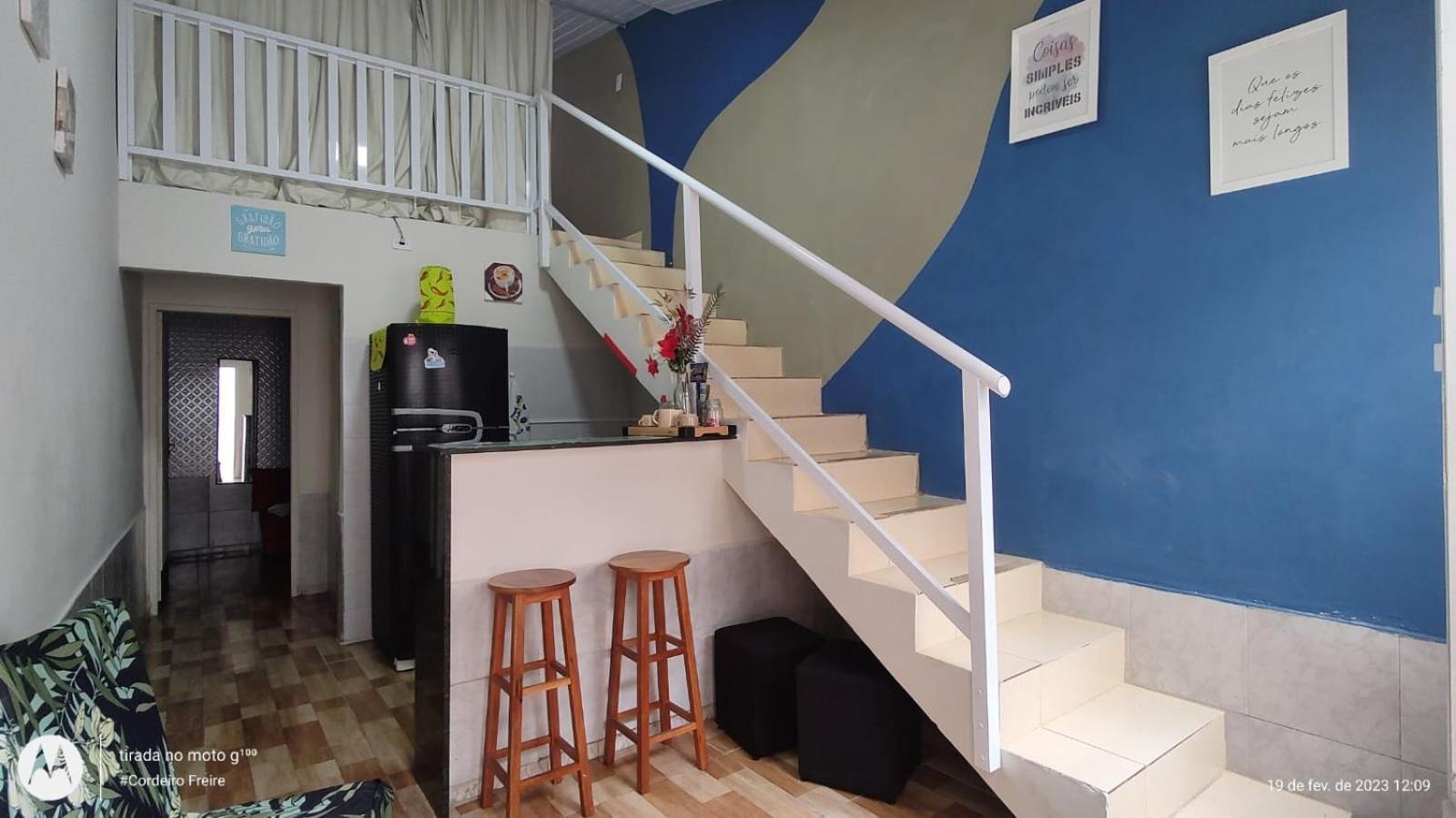 アラカジュ Oceano Azul Hospedagens A 50 M Da Orla-Passarela Do Caranguejoヴィラ エクステリア 写真