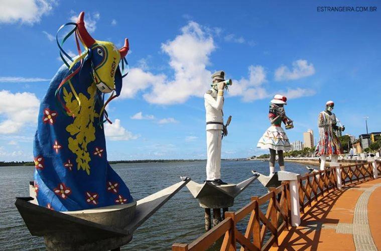 アラカジュ Oceano Azul Hospedagens A 50 M Da Orla-Passarela Do Caranguejoヴィラ エクステリア 写真